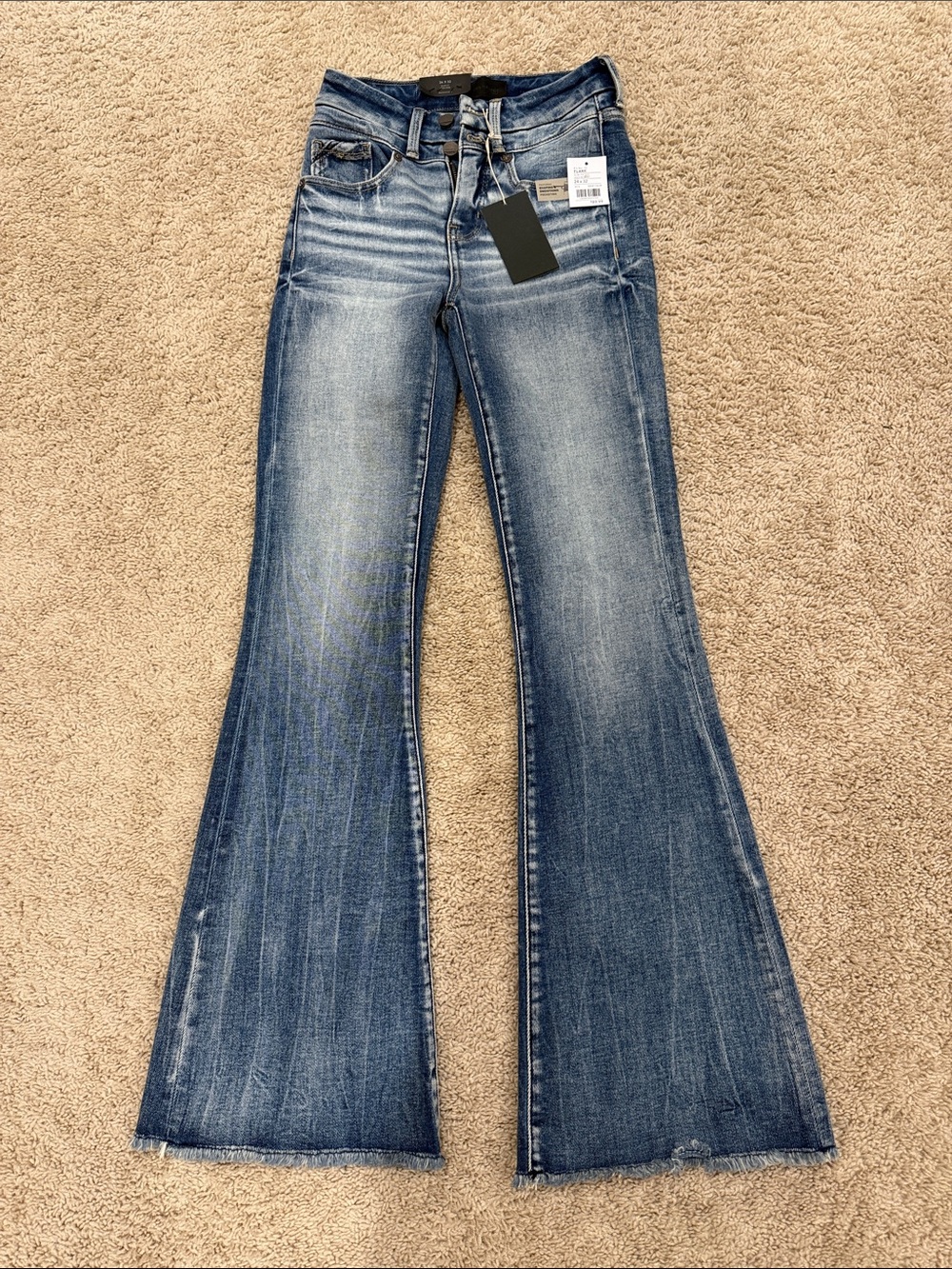 Buckle black High-Rise Flared Jeans -24